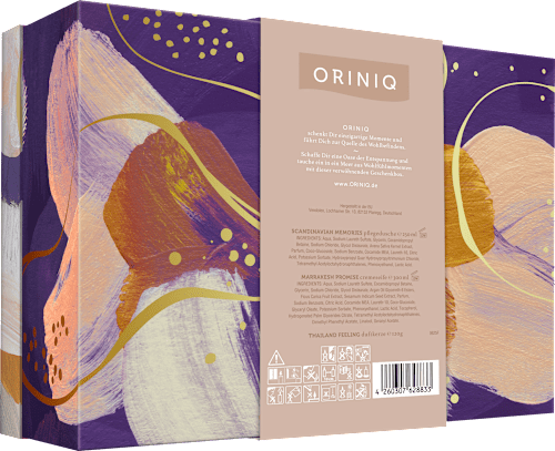 Geschenkset Weltreise der Sinne 3tlg, 1 St ORINIQ