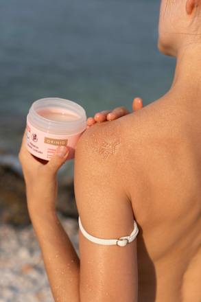 Body Scrub Crème-Olie Scrub Franse Druiven Luxe, 250 g