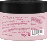 Körperpeeling Creme-Öl-Peeling French Grape Luxury, 250 g