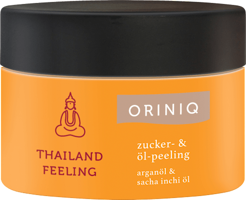 Body Scrub Thailand Feeling Sugar, Argan &amp; Sacha Inchi Olie, 250 g