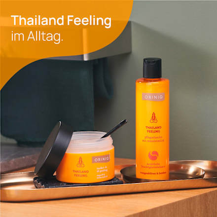 Body Scrub Thailand Feeling Sugar, Argan &amp; Sacha Inchi Olie, 250 g