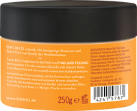 Body Scrub Thailand Feeling Sugar, Argan &amp; Sacha Inchi Olie, 250 g