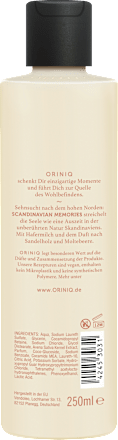 Scandinavian Memories Douchegel met havermelk, sandelhout en kruipbraam, 250 ml