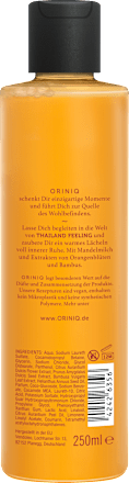 Pflegedusche Thailand Feeling mit Mandelmilch, Orangenblüten & Bambus, 250 ml