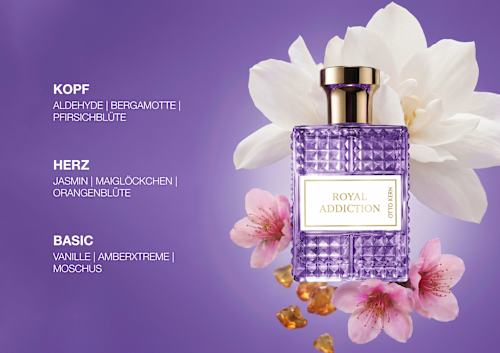 Royal Addiction Violet Eau de Parfum, 60 ml