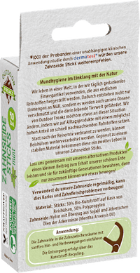 Zahnseidesticks Mint, 40 St