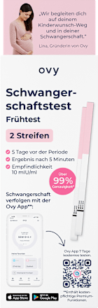 Schwangerschaftstest Teststreifen 2 St, 20 g
