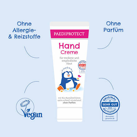 Handcrème voor de droge en gevoelige huid, 75 ml