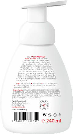 Schaumseife Erdbeere, 240 ml