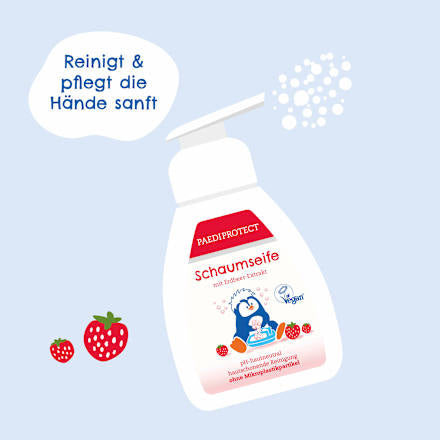 Schaumseife Erdbeere, 240 ml