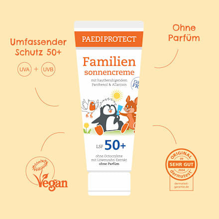 Sonnencreme Familie LSF 50+, 200 ml