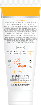 Sonnencreme Meer, LSF 50+, 75 ml