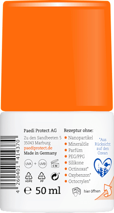 Zonneroller voor kinderen SPF 50+, 50 ml