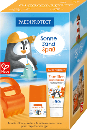 Sonnenschutz Sommer Bundle, Sonnencreme + Sonnenroller LSF 50+, 1 St