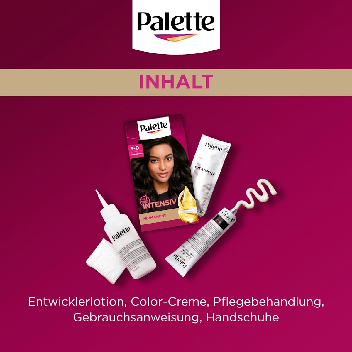 Palette Haarfarbe 3-0/890 Espressobraun, 1 St