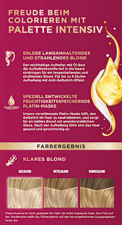 Haarverlichter L9-0/XL9 Platinablond, 1 st