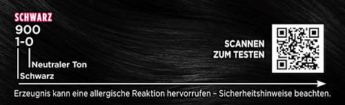 Haarkleur 1-0/900 Zwart, 1 stuk