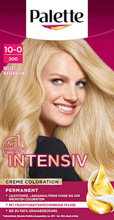 Haarkleur 10-0/200 Licht Natuurlijk Blond, 1 stuk