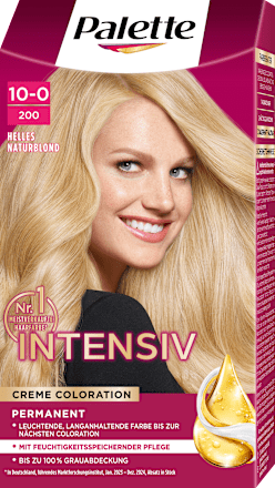 Haarkleur 10-0/200 Licht Natuurlijk Blond, 1 stuk