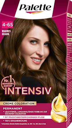 Haarkleur 4-65 Warm Bruin, 1 stuk