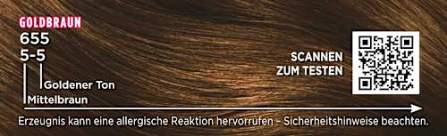 Haarkleur 5-5/655 Goudbruin, 1 stuk