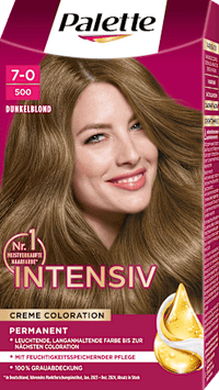 Haarkleur 500/7-0 Donkerblond, 1 stuk