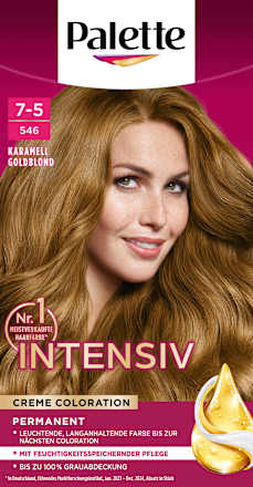 Haarkleur 7-5/546 Karamel Goudblond, 1 stuk