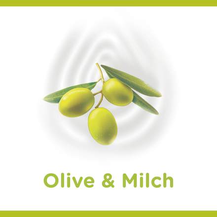 Cremebad Naturals Olive & Feuchtigkeitsmilch, 650 ml