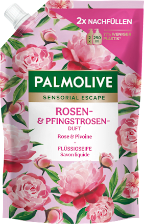 Flüssigseife Pfingstrose Nachfüllpack (2x250 ml), 500 ml
