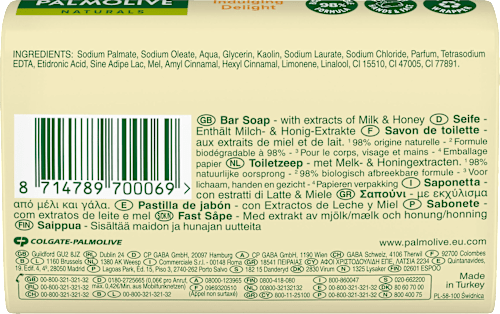 Melk &amp; Honing Zeep, Natuurlijk, 90 g