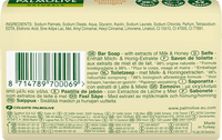 Melk &amp; Honing Zeep, Natuurlijk, 90 g