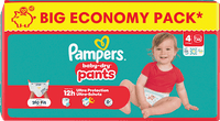 Baby Pants Baby Dry Gr. 4 (9-15 kg) Big Pack, 62 St