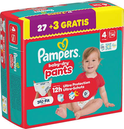 Baby Pants baby-dry Gr. 4 (9-15 kg), 30 St