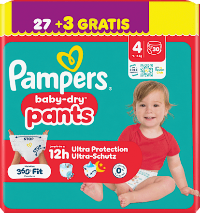 Baby Pants baby-dry Gr. 4 (9-15 kg), 30 St