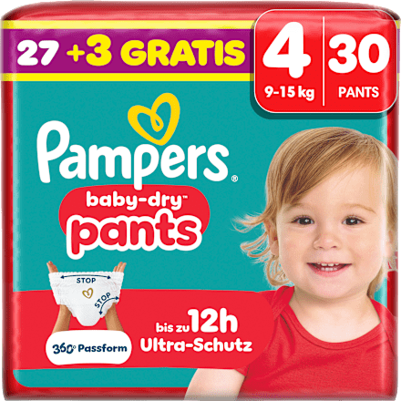 Baby Pants baby-dry Gr. 4 (9-15 kg), 30 St