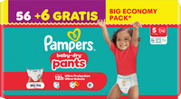 Baby Pants baby-dry Gr. 5 (11-17 kg) Big Economy Pack, 62 St