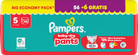 Baby Pants baby-dry Gr. 5 (11-17 kg) Big Economy Pack, 62 St