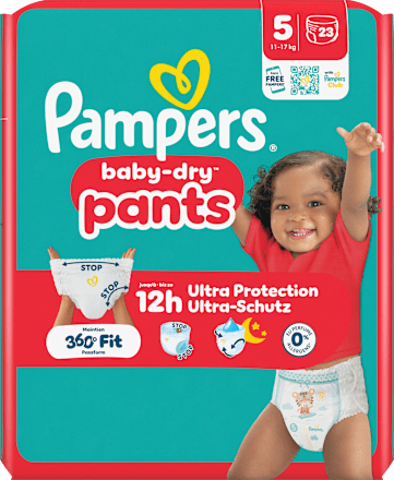 Baby Pants Baby Dry Gr. 5 (11-17 kg), 23 St