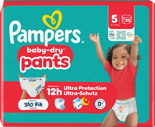 Baby Pants Baby Dry Gr. 5 (11-17 kg), 23 St