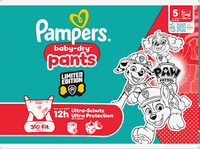 Baby Pants Baby Dry Gr. 5 Junior (11-17 kg) Limited Edition Paw Patrol Monatsbox, 160 St