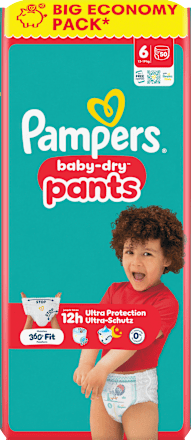 Baby Pants Baby Dry Gr. 6 XL (13-19 kg) Big Pack, 50 St