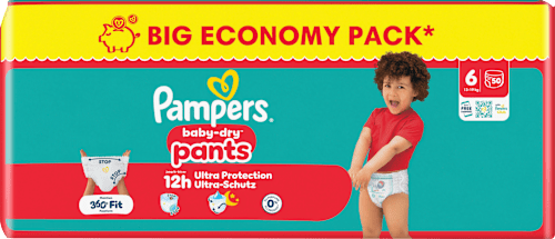 Baby Pants Baby Dry Gr. 6 XL (13-19 kg) Big Pack, 50 St