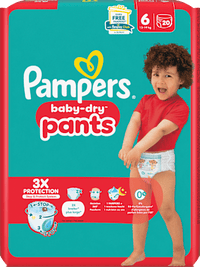Baby Pants Baby Dry Gr. 6 XL (13-19 kg), 20 St