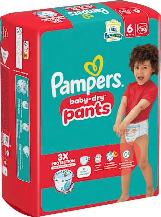 Baby Pants Baby Dry Gr. 6 XL (13-19 kg), 20 St