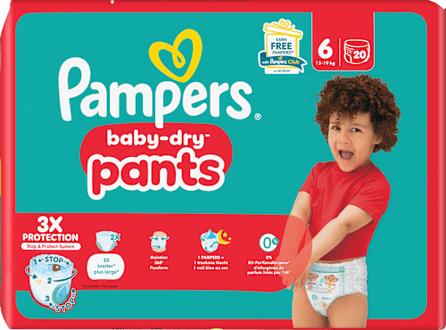 Baby Pants Baby Dry Gr. 6 XL (13-19 kg), 20 St