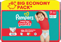 Baby Pants Baby Dry Gr. 7 XL (15+ kg) Big Pack, 42 St