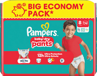 Baby Pants Baby Dry Gr. 8 XL (17+ kg) Big Pack, 38 St