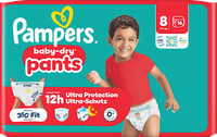 Baby Pants baby-dry Gr. 8 XL (17+ kg), 16 St