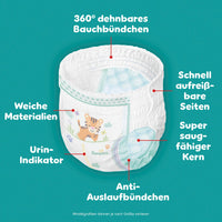 Pampers baby-dry Baby Pants baby dry Gr.9 (19+ kg), Monatspack, 108 Anzahl