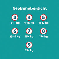 Pampers baby-dry Baby Pants baby dry Gr.9 (19+ kg), Monatspack, 108 Anzahl